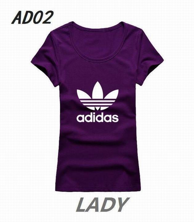 Adidas short round collar T woman S-2XL-008